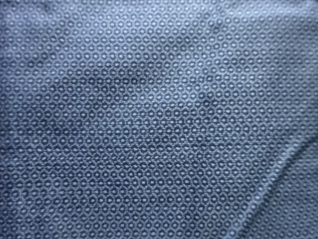 JAPANESE KIMONO / ANTIQUE MENS KIMONO / ENSEMBLE / SILK / DORO OSHIMA TSUMUGI / WOVEN KIKKO KASURI PATTERN